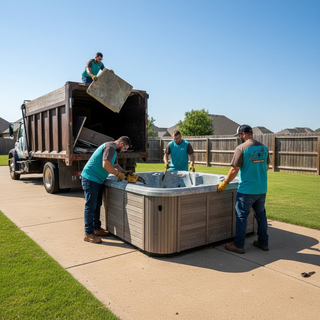 Expert Hot Tub Removal Solutions for a Clean and Open Space