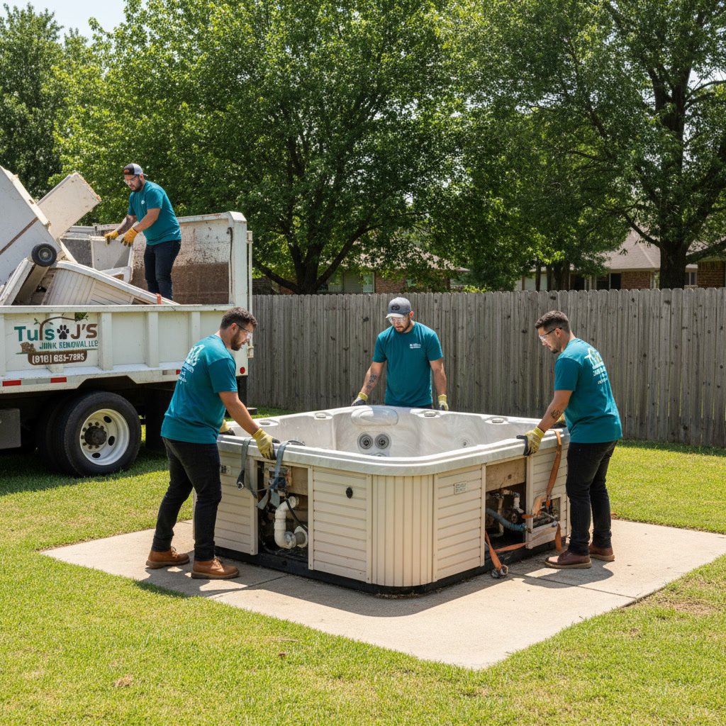 Hot Tub Removal services