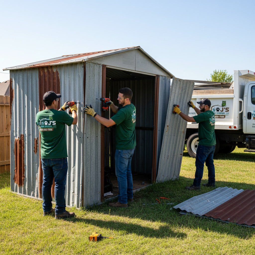 Shed Removal Services